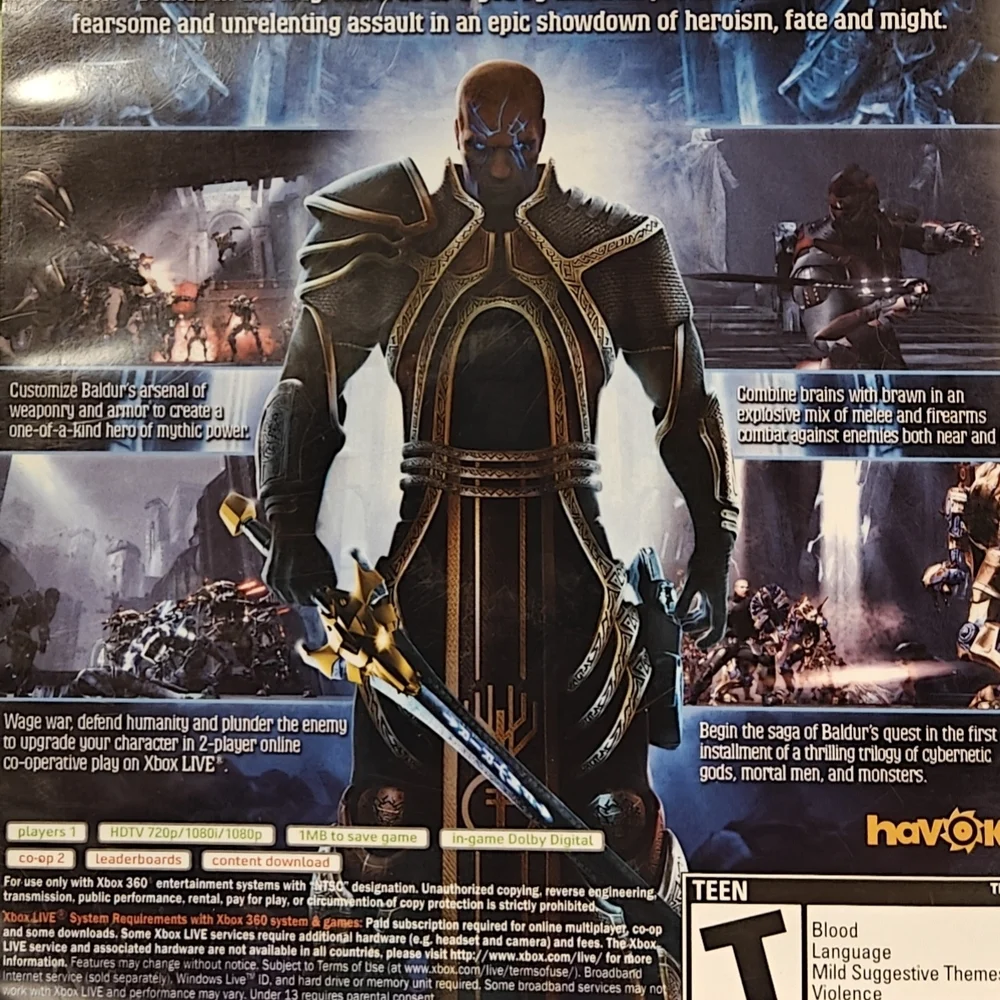 XBOX 360 Too Human